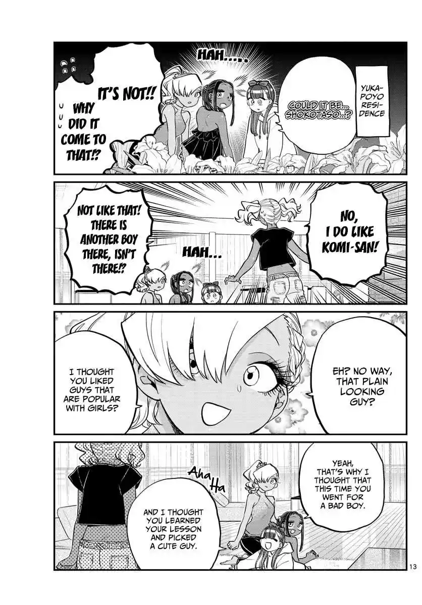 Komi san wa Komyushou Desu. Ch. 195 The three