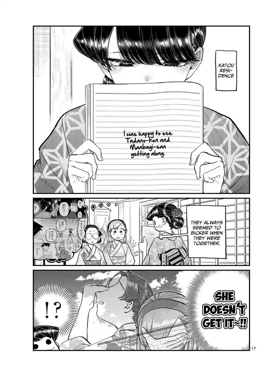 Komi san wa Komyushou Desu. Ch. 195 The three