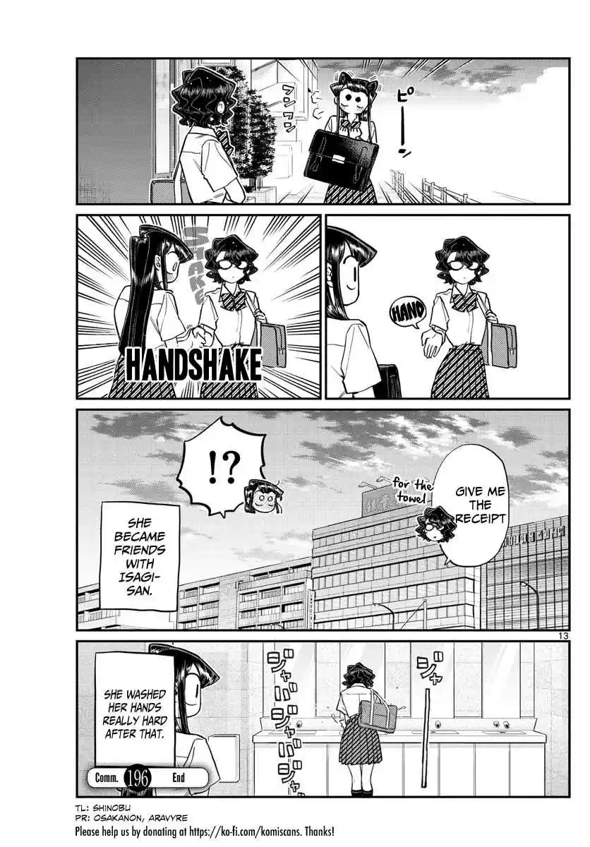 Komi san wa Komyushou Desu. Ch. 196.2 Clean