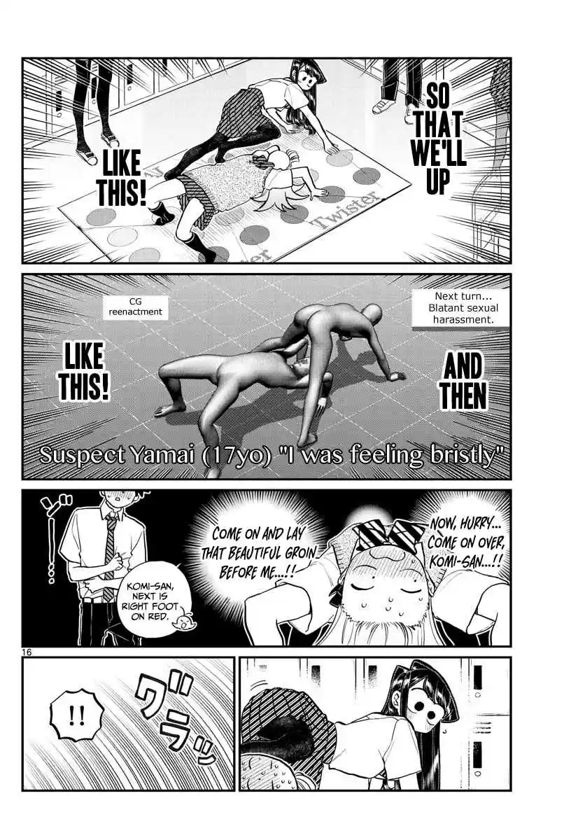 Komi san wa Komyushou Desu. Ch. 197 Twister game