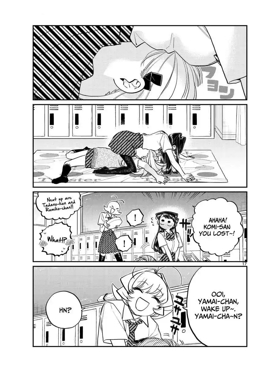 Komi san wa Komyushou Desu. Ch. 197 Twister game