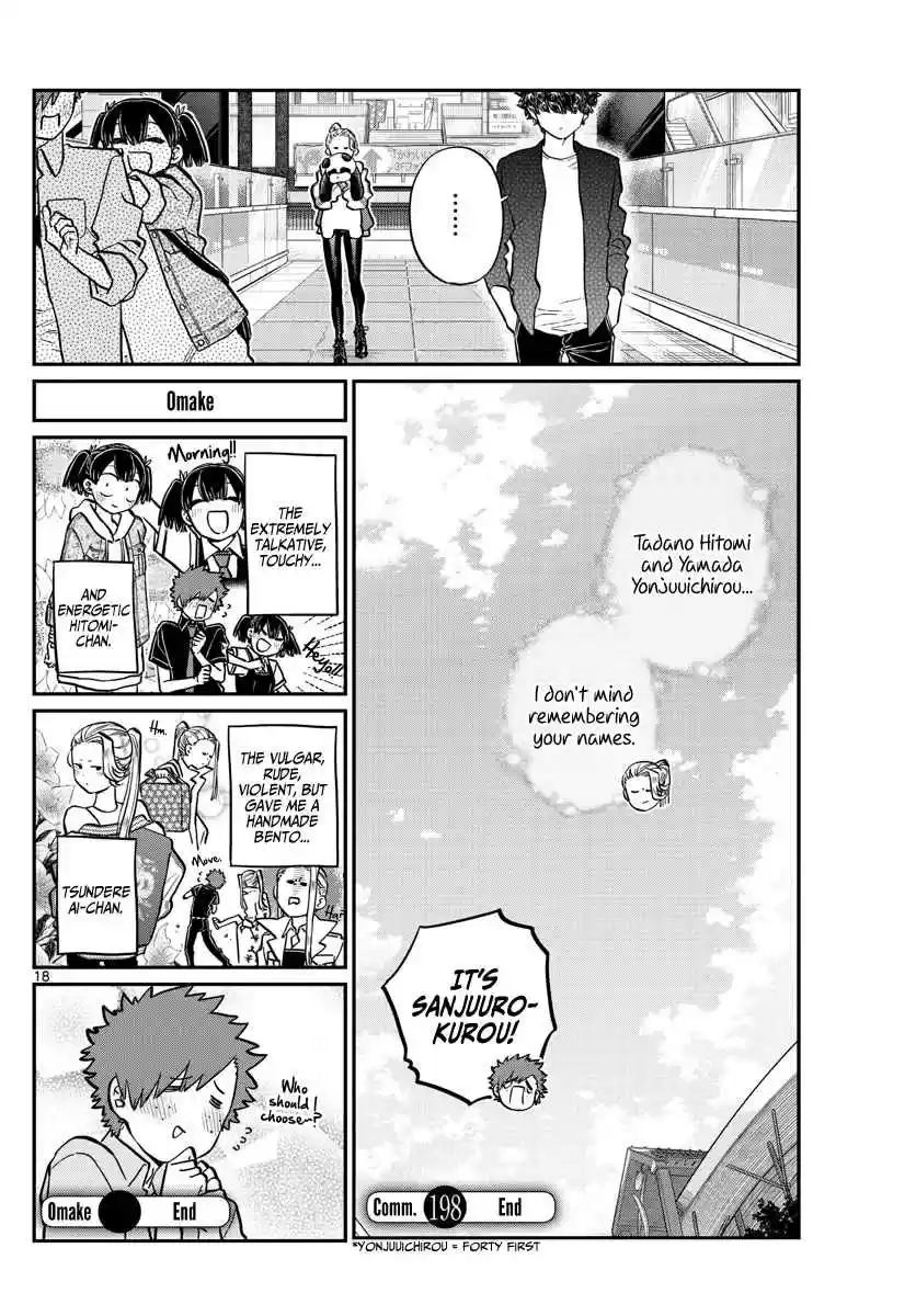 Komi san wa Komyushou Desu. Ch. 198 Out & Law ~The Movie~