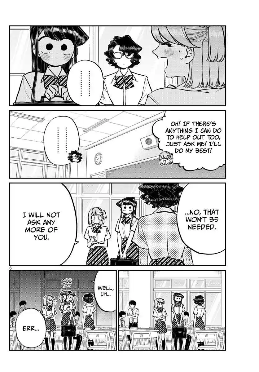 Komi san wa Komyushou Desu. Ch. 199 Hit and Cover Rock Paper Scissors