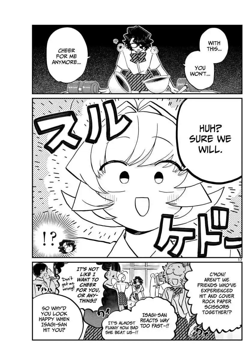 Komi san wa Komyushou Desu. Ch. 199 Hit and Cover Rock Paper Scissors