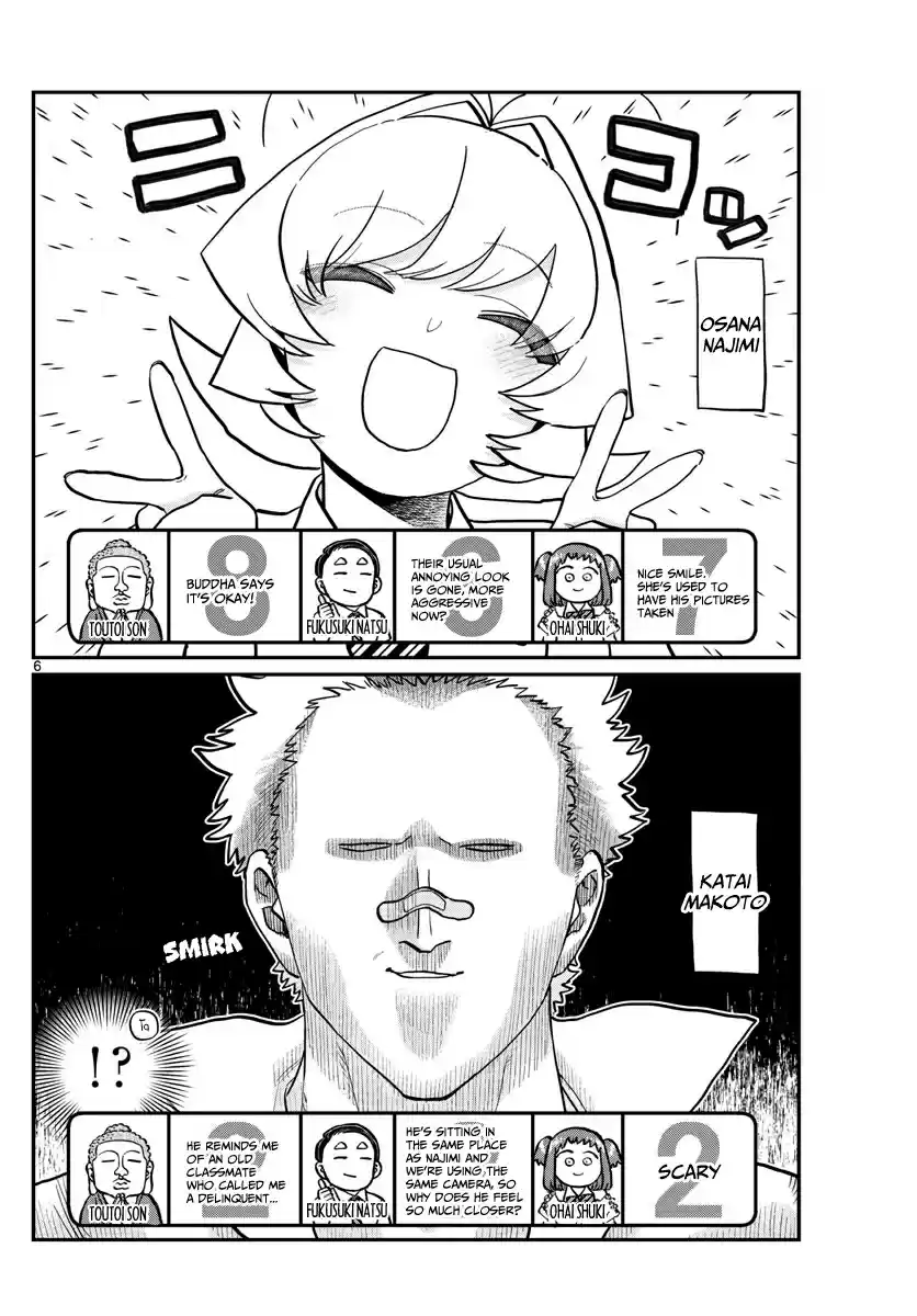 Komi san wa Komyushou Desu. Ch. 201 Smile