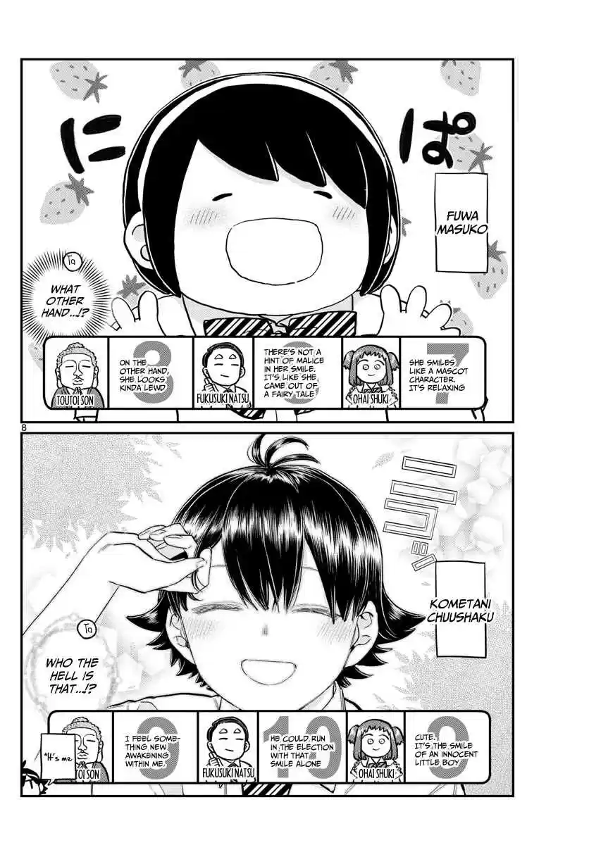 Komi san wa Komyushou Desu. Ch. 201 Smile
