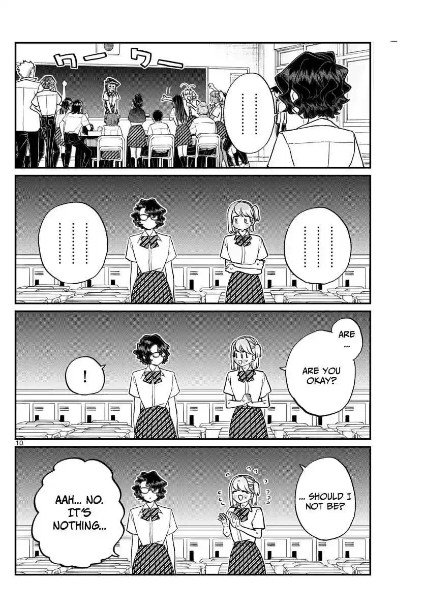 Komi san wa Komyushou Desu. Ch. 201 Smile