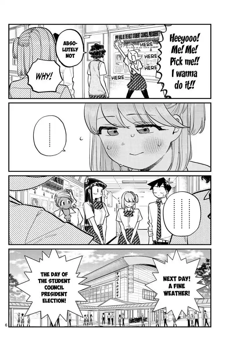 Komi san wa Komyushou Desu. Ch. 202 Cheer Leader