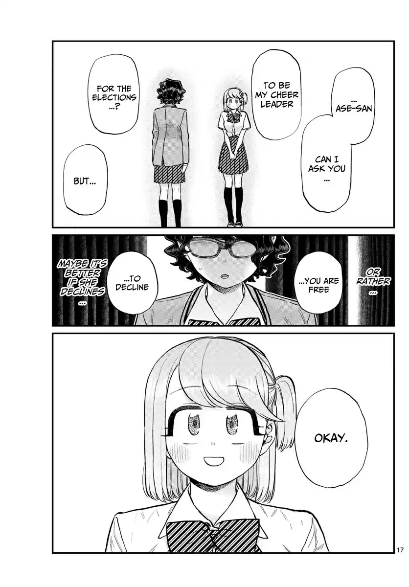 Komi san wa Komyushou Desu. Ch. 202 Cheer Leader