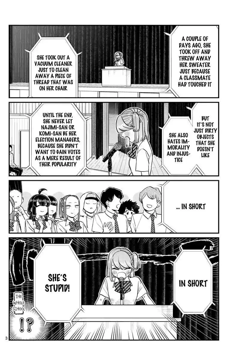 Komi san wa Komyushou Desu. Ch. 203 Election Manager 2