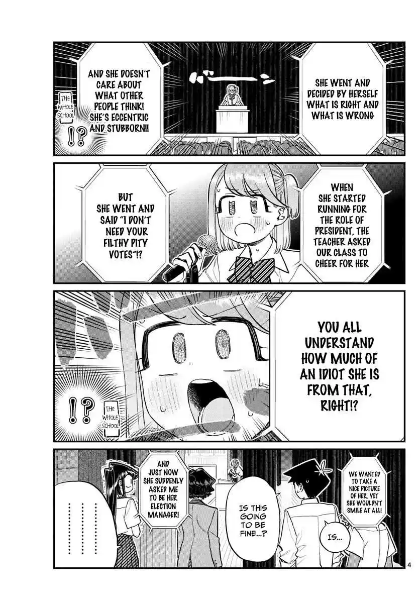 Komi san wa Komyushou Desu. Ch. 203 Election Manager 2