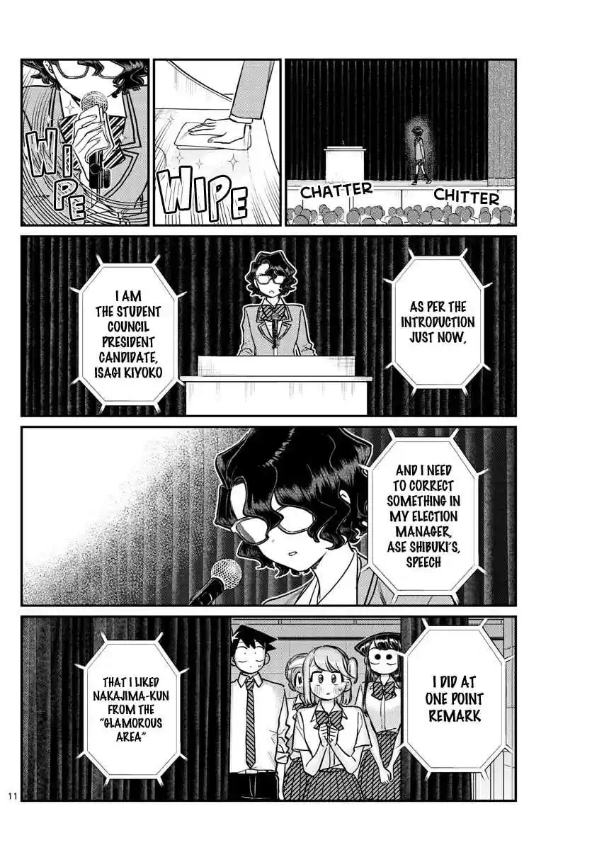 Komi san wa Komyushou Desu. Ch. 203 Election Manager 2