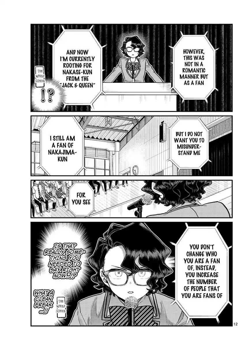 Komi san wa Komyushou Desu. Ch. 203 Election Manager 2