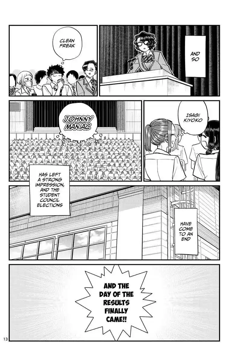 Komi san wa Komyushou Desu. Ch. 203 Election Manager 2