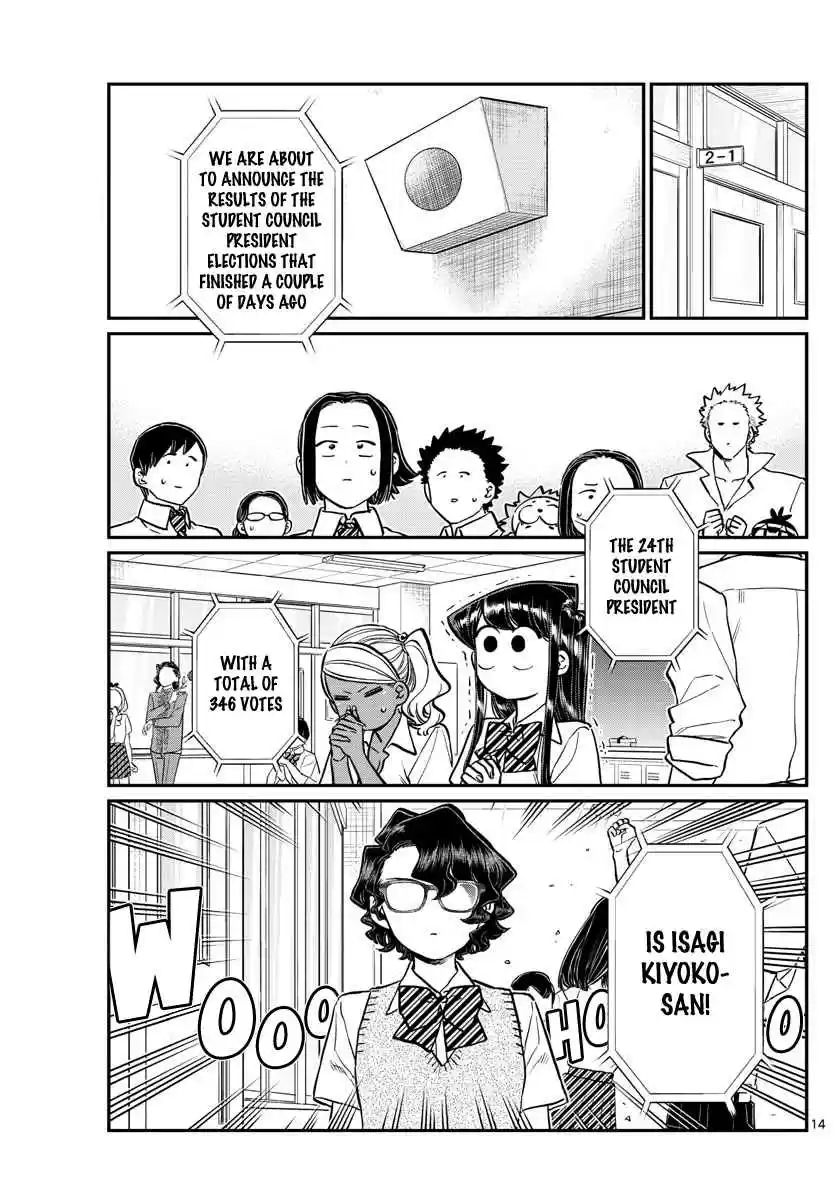 Komi san wa Komyushou Desu. Ch. 203 Election Manager 2