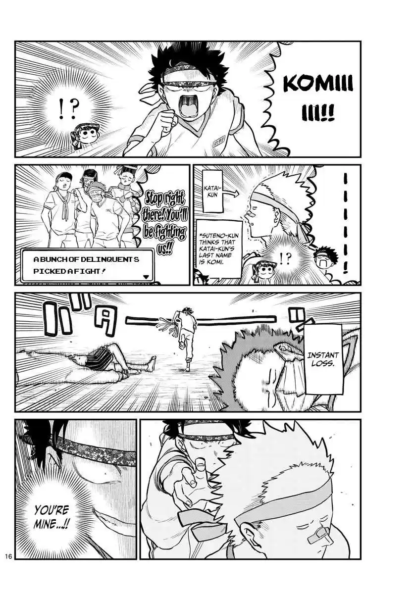 Komi san wa Komyushou Desu. Ch. 209 Second year sports festival 2