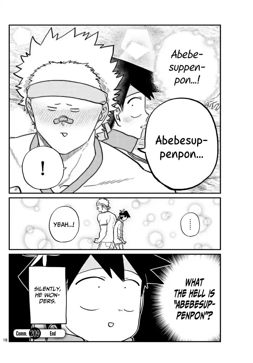 Komi san wa Komyushou Desu. Ch. 209 Second year sports festival 2