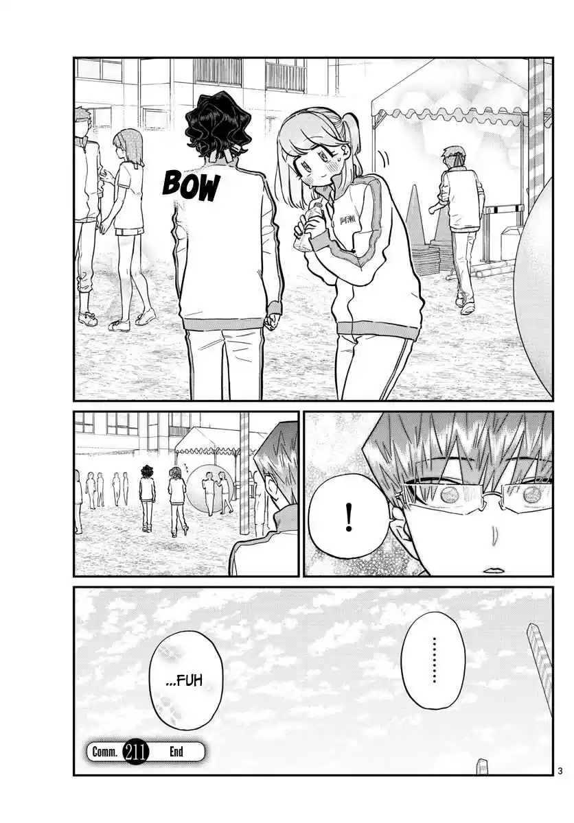 Komi san wa Komyushou Desu. Ch. 211 Water