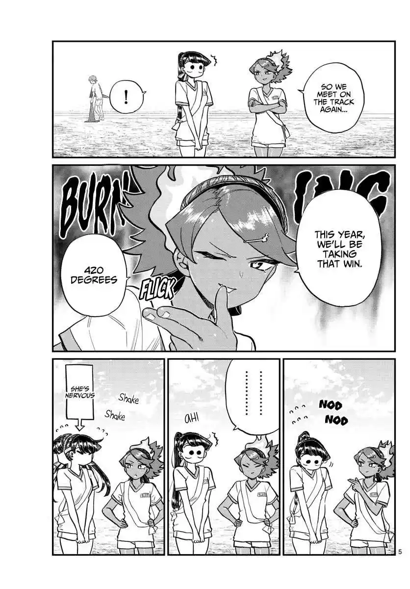Komi san wa Komyushou Desu. Ch. 212 Second year sports festival 3