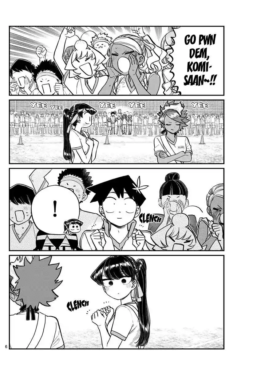 Komi san wa Komyushou Desu. Ch. 212 Second year sports festival 3