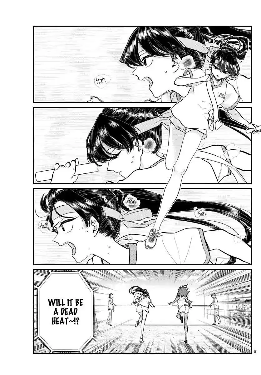 Komi san wa Komyushou Desu. Ch. 212 Second year sports festival 3