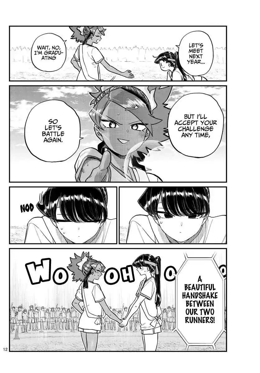 Komi san wa Komyushou Desu. Ch. 212 Second year sports festival 3