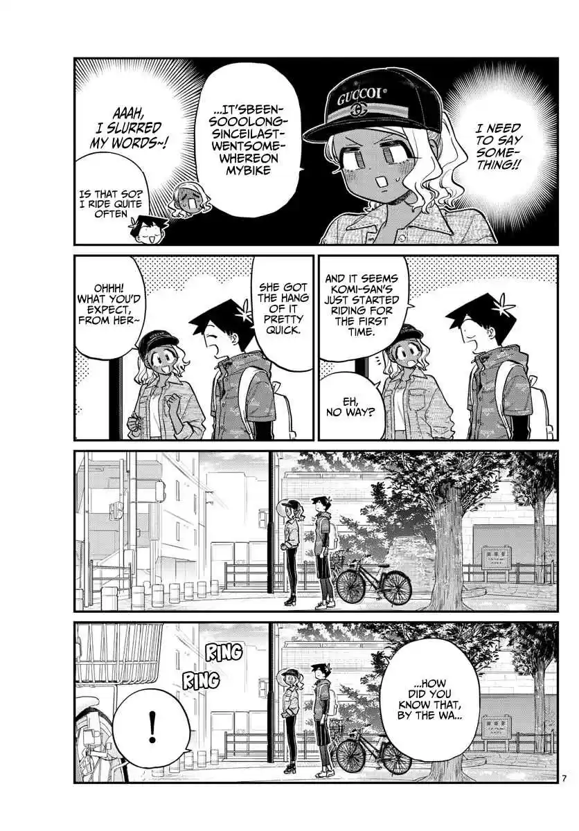 Komi san wa Komyushou Desu. Ch. 214 A Bike Outing