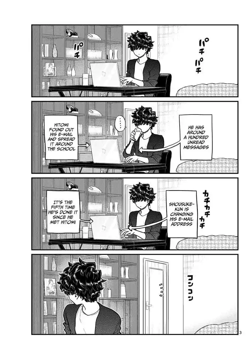 Komi san wa Komyushou Desu. Ch. 215 A day of a father and son