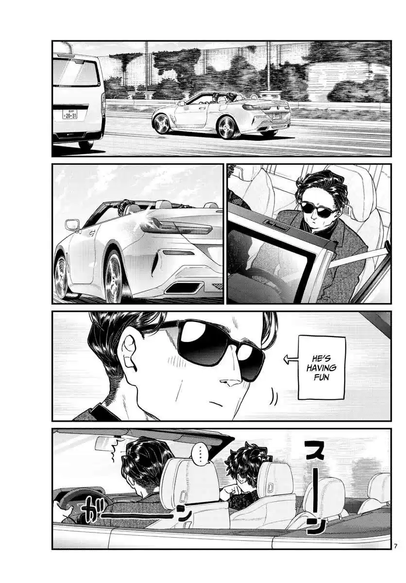 Komi san wa Komyushou Desu. Ch. 215 A day of a father and son