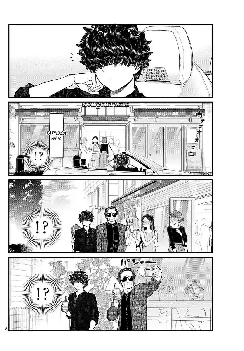 Komi san wa Komyushou Desu. Ch. 215 A day of a father and son