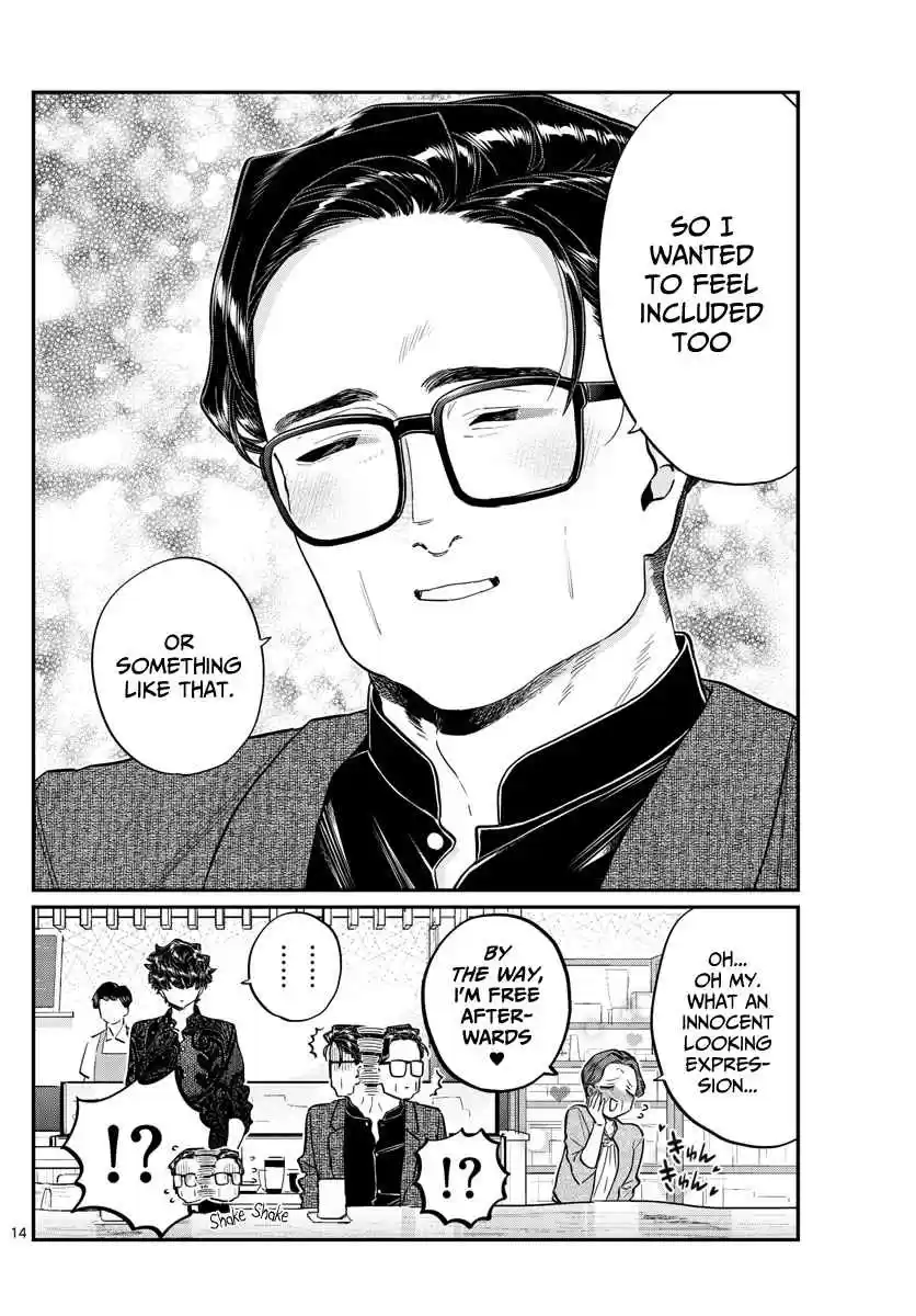 Komi san wa Komyushou Desu. Ch. 215 A day of a father and son