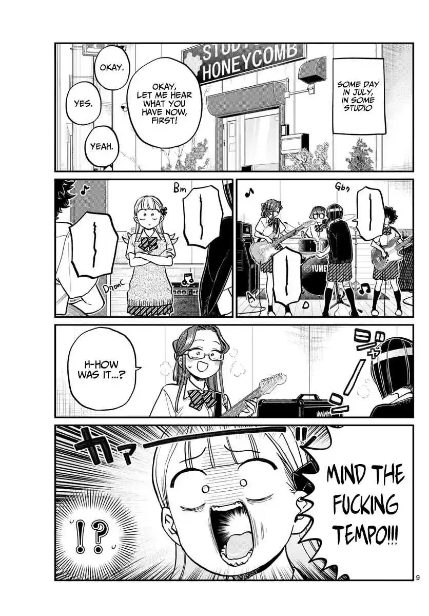 Komi san wa Komyushou Desu. Ch. 235 Band