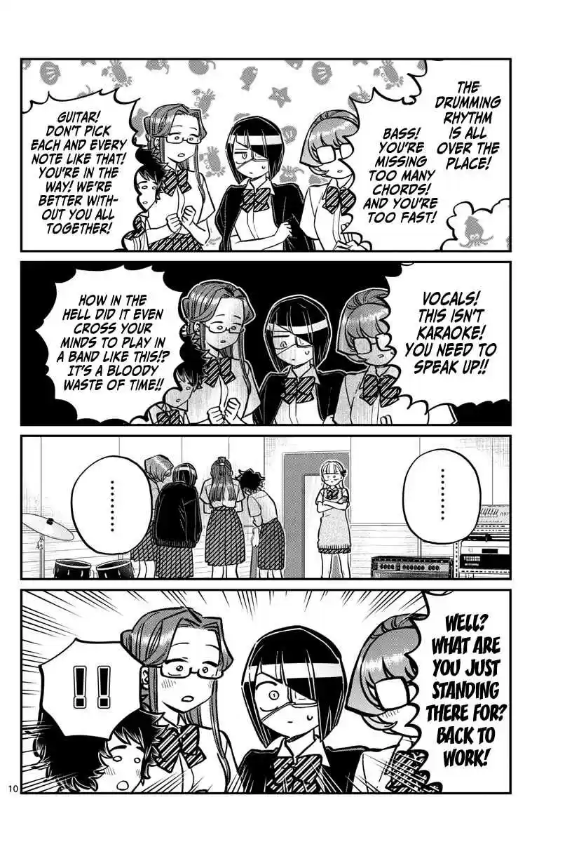 Komi san wa Komyushou Desu. Ch. 235 Band