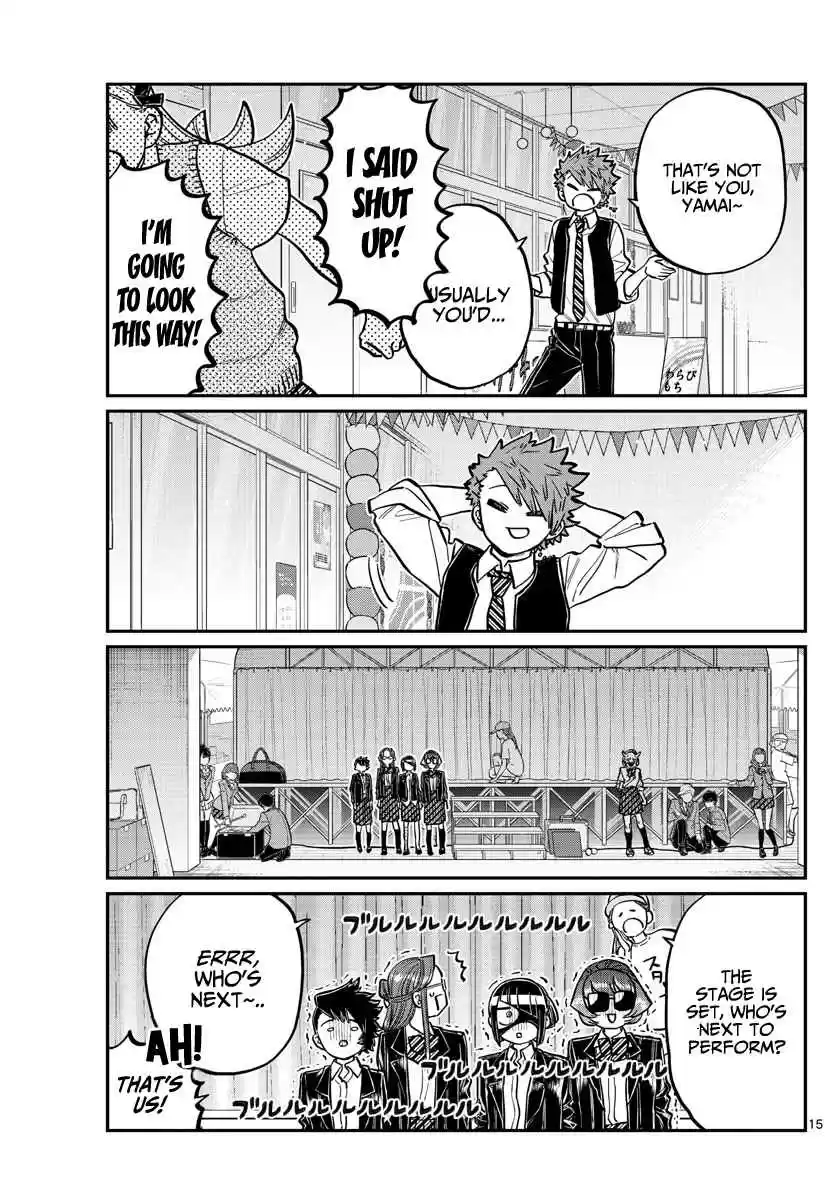 Komi san wa Komyushou Desu. Ch. 235 Band