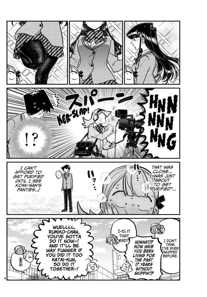 Komi san wa Komyushou Desu. Ch. 249 Skipping