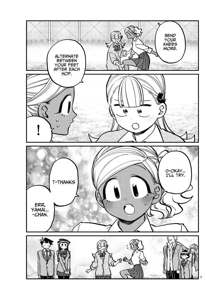 Komi san wa Komyushou Desu. Ch. 249 Skipping