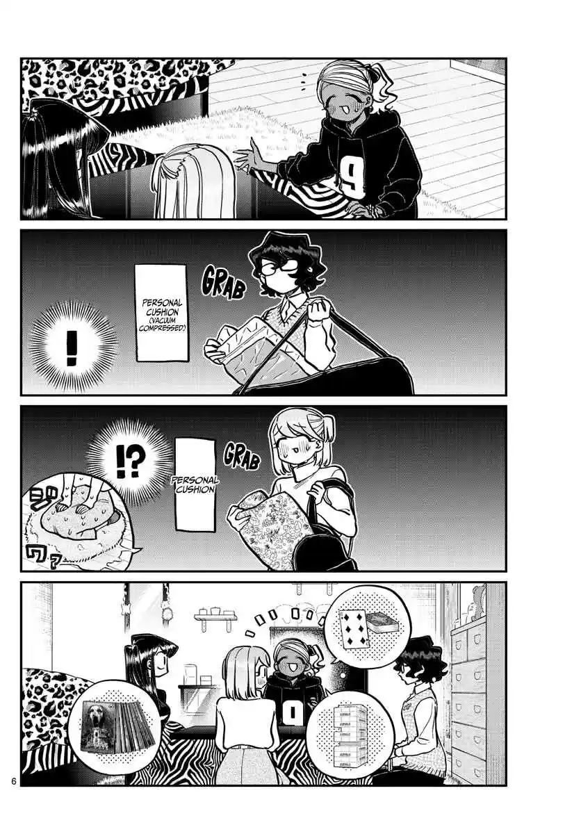 Komi san wa Komyushou Desu. Ch. 257 Studying and a sleepover