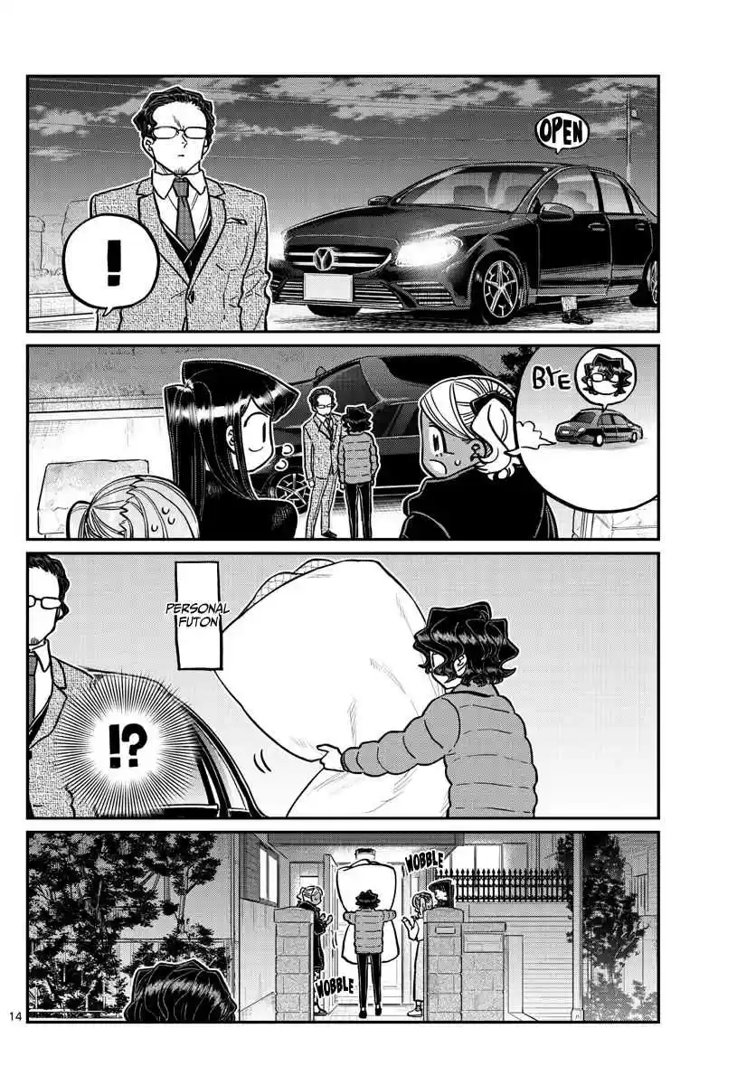 Komi san wa Komyushou Desu. Ch. 257 Studying and a sleepover