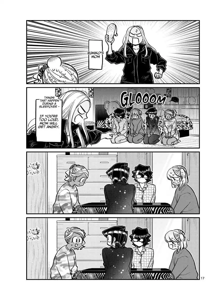 Komi san wa Komyushou Desu. Ch. 257 Studying and a sleepover