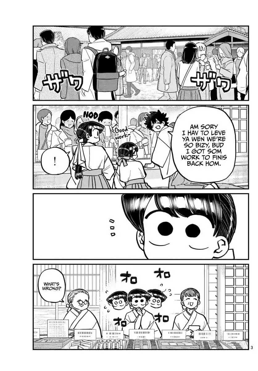 Komi san wa Komyushou Desu. Ch. 275 Shut In
