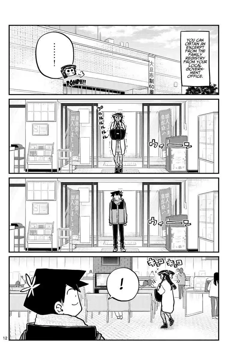 Komi san wa Komyushou Desu. Ch. 277 Passport
