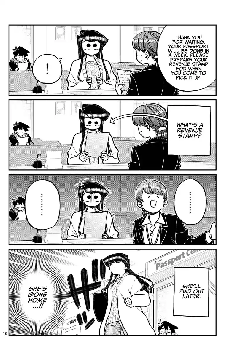 Komi san wa Komyushou Desu. Ch. 277 Passport