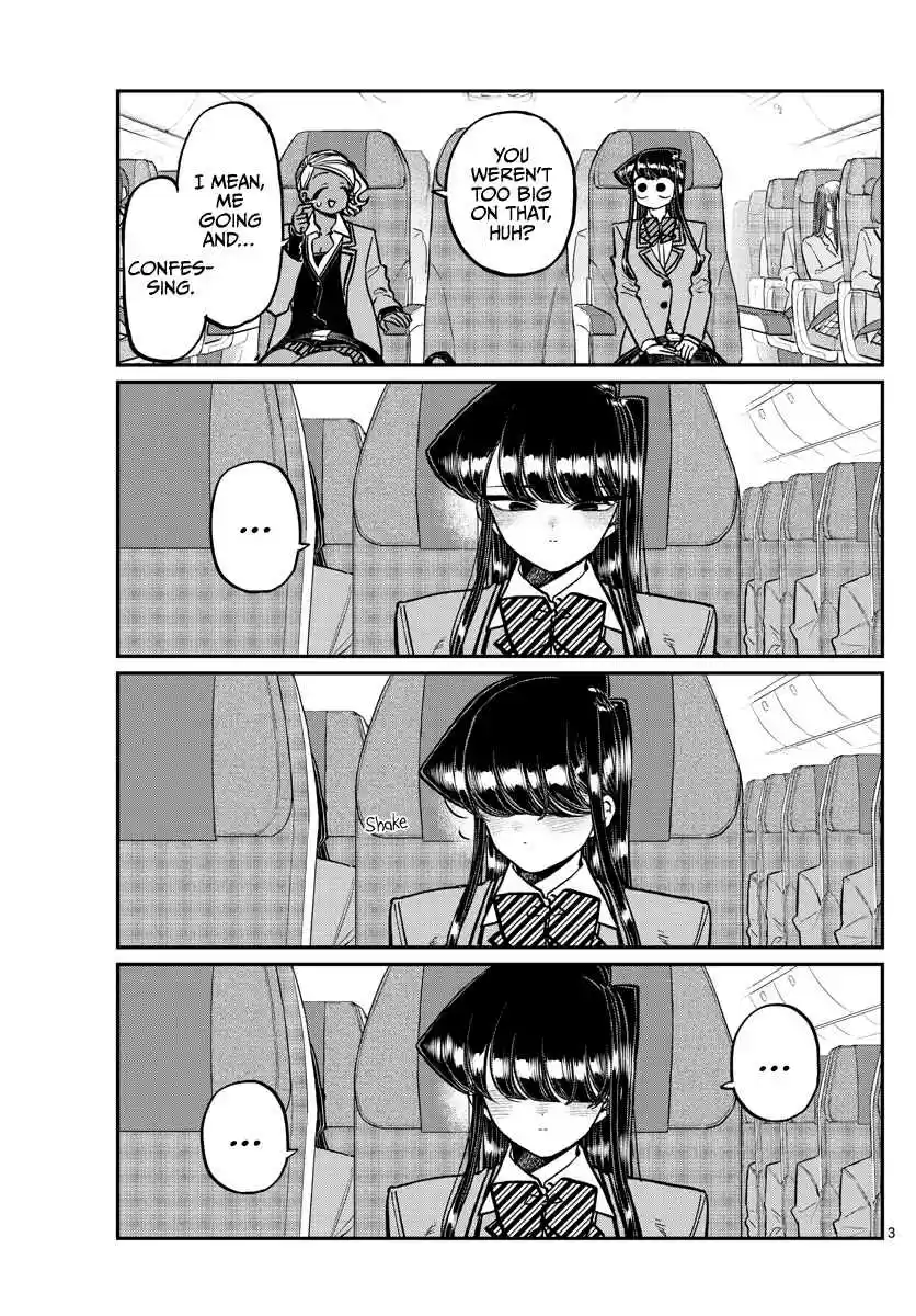 Komi san wa Komyushou Desu. Ch. 295 Flying Home