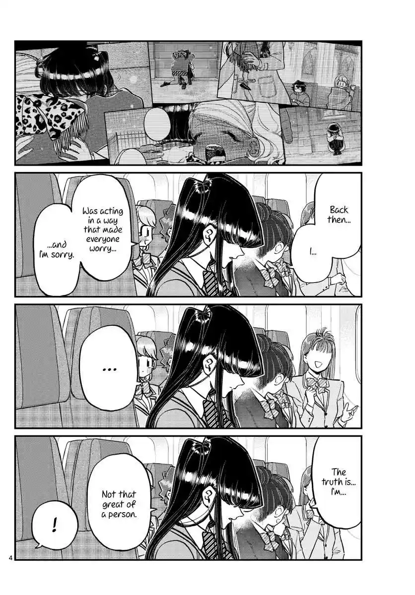 Komi san wa Komyushou Desu. Ch. 295 Flying Home