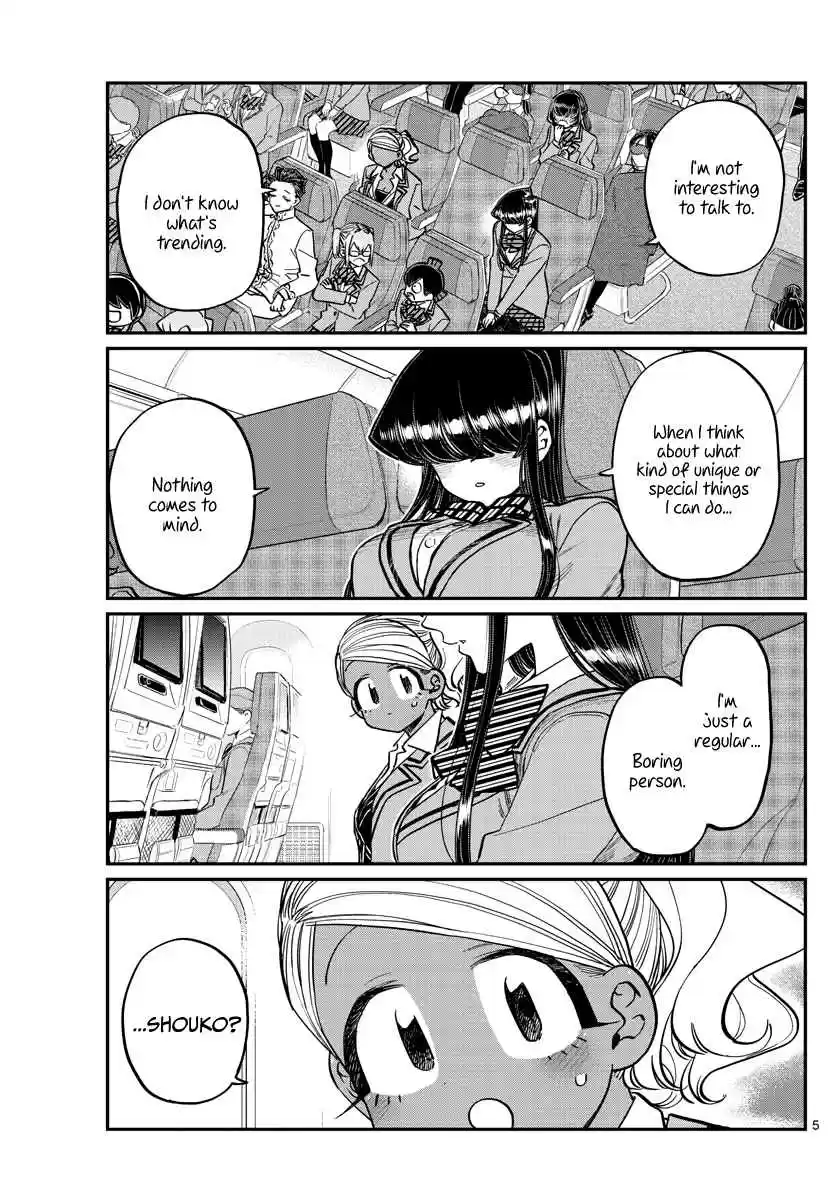 Komi san wa Komyushou Desu. Ch. 295 Flying Home
