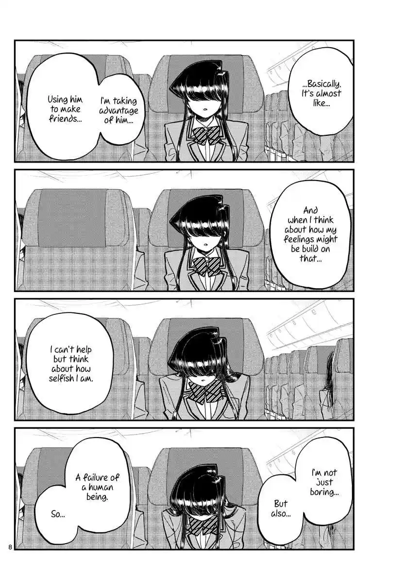 Komi san wa Komyushou Desu. Ch. 295 Flying Home