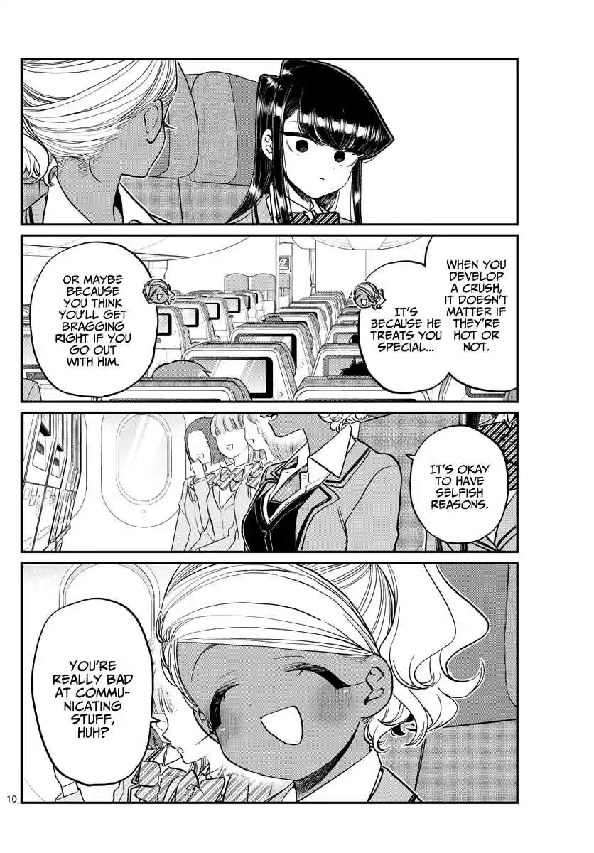 Komi san wa Komyushou Desu. Ch. 295 Flying Home