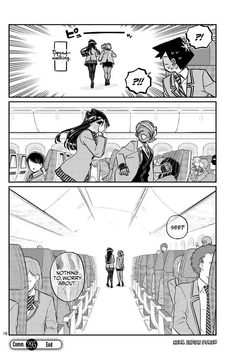Komi san wa Komyushou Desu. Ch. 295 Flying Home