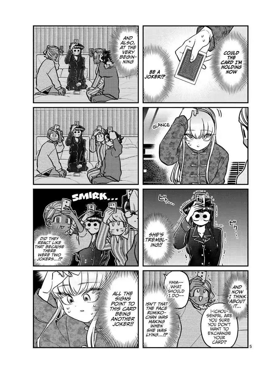 Komi san wa Komyushou Desu. Ch. 296 Indian Poker