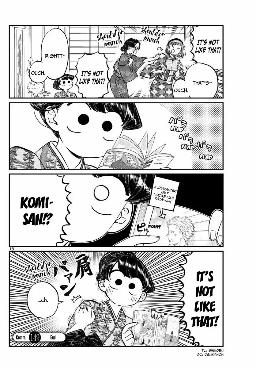 Komi-san wa Komyushou Desu ch.149